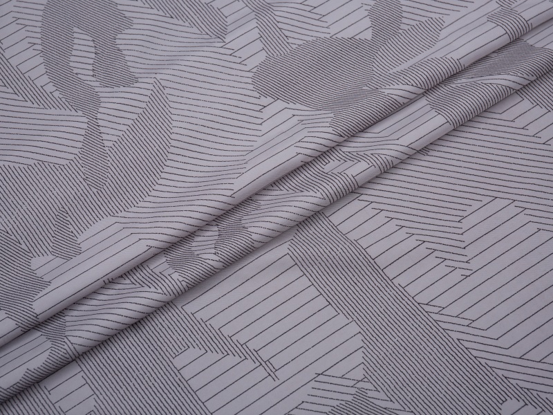 All-polyester plain printed lining tela