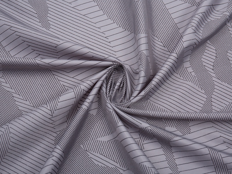 All-polyester plain printed lining tela