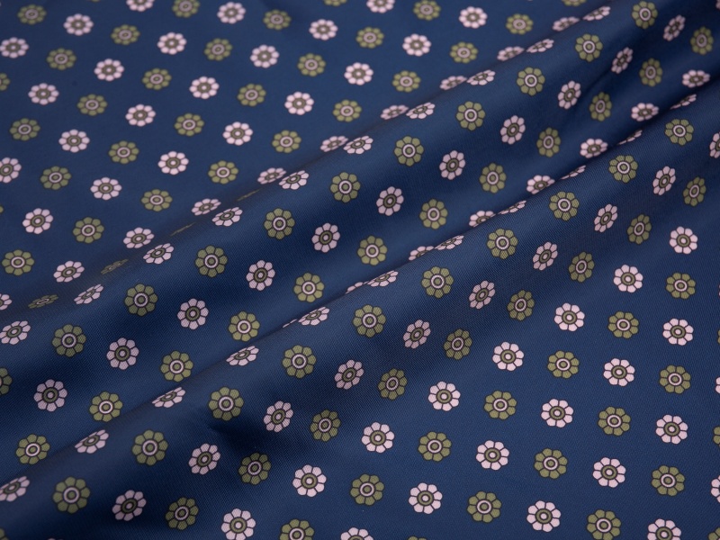 All-polyester plain printed lining tela