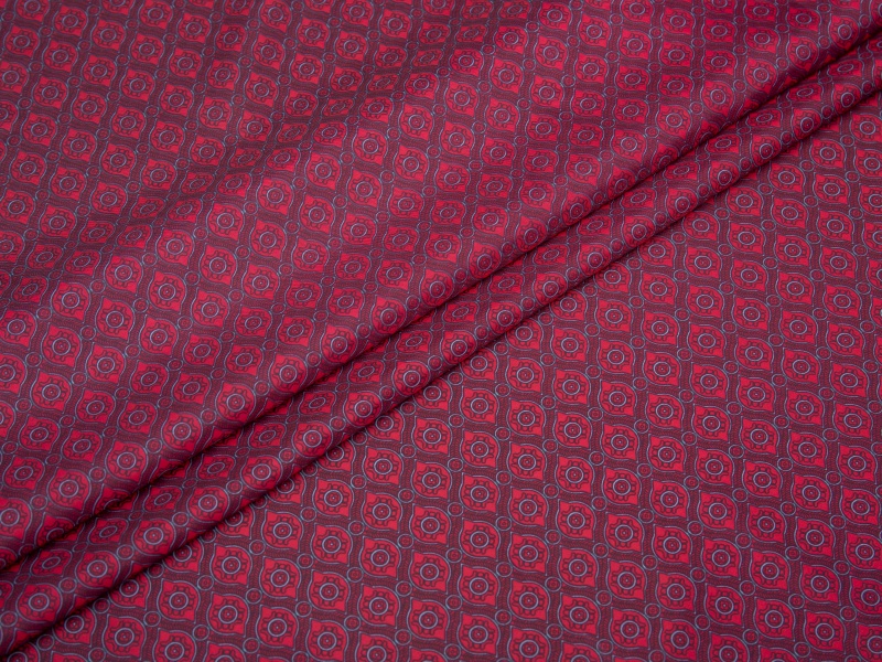 All-polyester plain printed lining tela