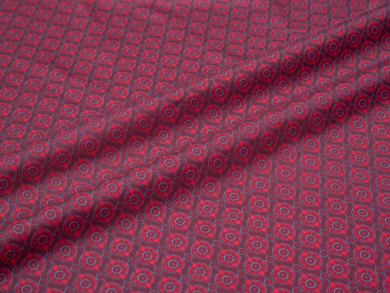 All-polyester plain printed lining tela