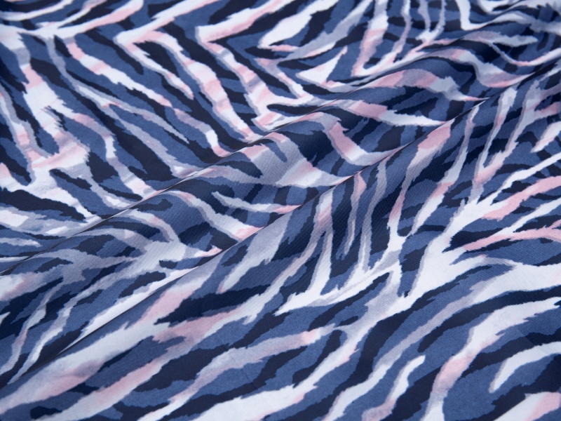 All-polyester plain printed lining tela