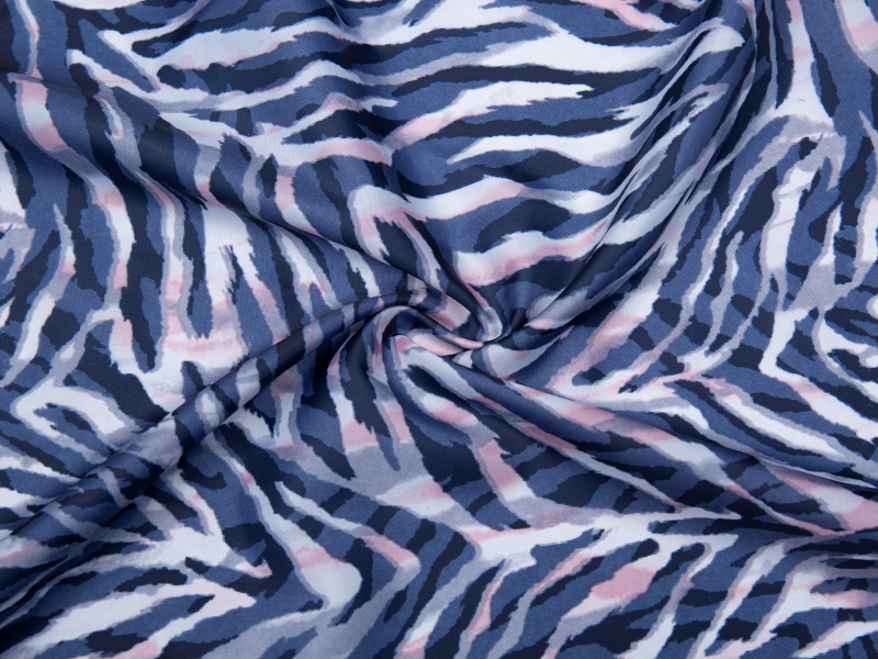 All-polyester plain printed lining tela