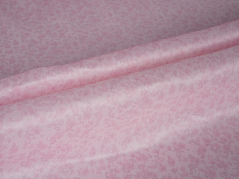 All-polyester twill print na lining tela