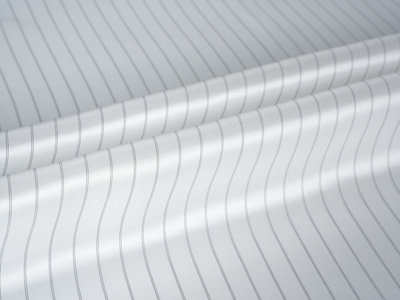 Polyester viscose yarn-dyed sleeve lining tela