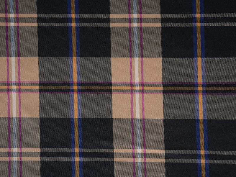 Polyester yarn-dyed sleeve lining tela Polyester yarn-dyed sleeve lining tela