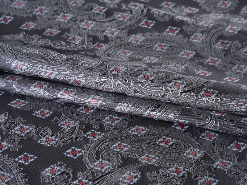 All-Polyester Jacquard na naka-print na lining na tela All-Polyester Jacquard na naka-print na lining na tela