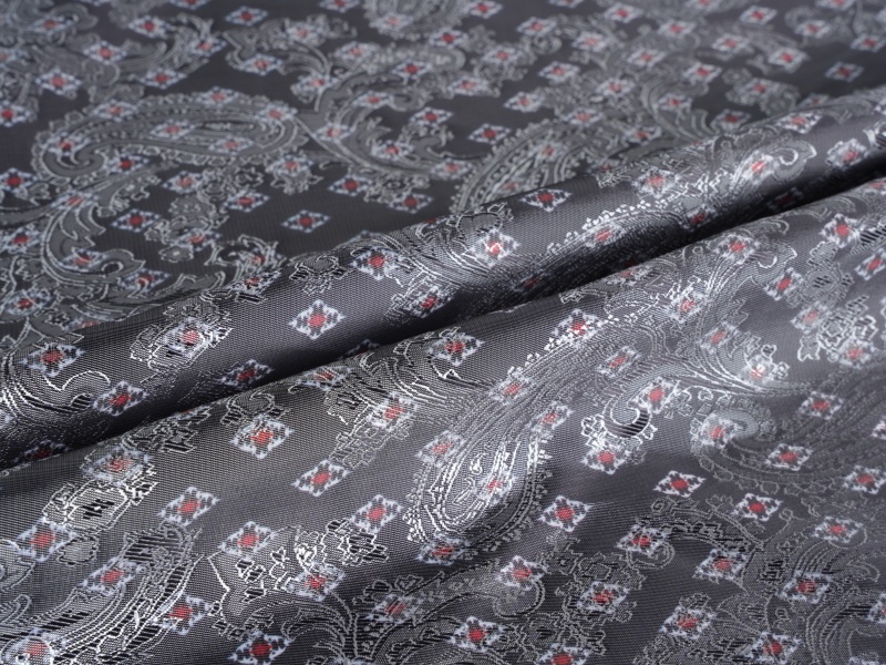 All-Polyester Jacquard na naka-print na lining na tela All-Polyester Jacquard na naka-print na lining na tela
