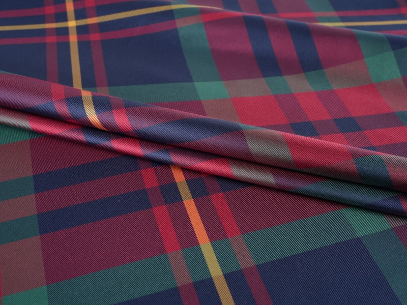 Polyester yarn-dyed sleeve lining tela Polyester yarn-dyed sleeve lining tela